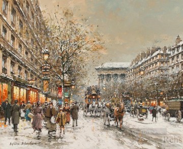 パリ Painting - AB boulevard de la Madeleine 6 パリジャン